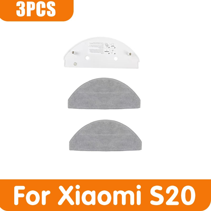 For Xiaomi Vacuum cleaner S20 / D106 E12 E10 B112 Accessories Replacement Main Side Brush Mop Cloth Filter Part