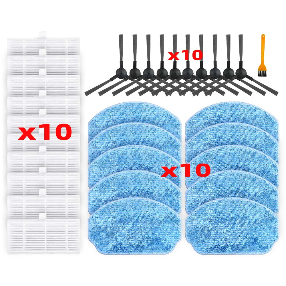Side Brush Mop Filter Compatible For MAMNV ZCWA ONSON BR150 / BR151 MANVINS G20 / Cecotec Conga 999 Origin X-Treme Genesis Parts