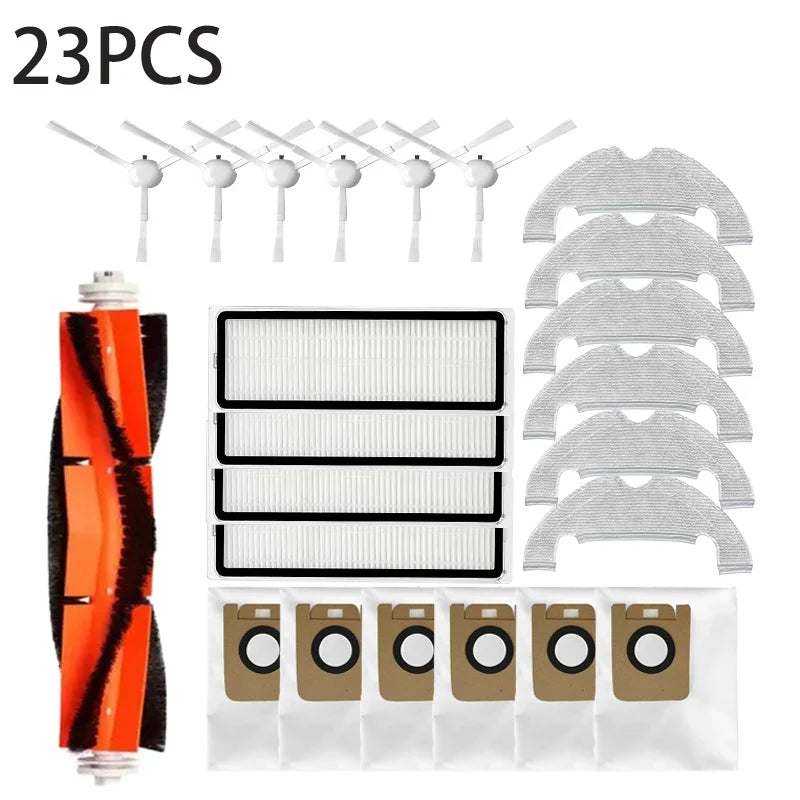 Dreame Bot D10 Plus RLS3D Robot Vacuum Cleaner Hepa Filter Mop Main Side Brush Dust Bag Replacement Parts Accessories