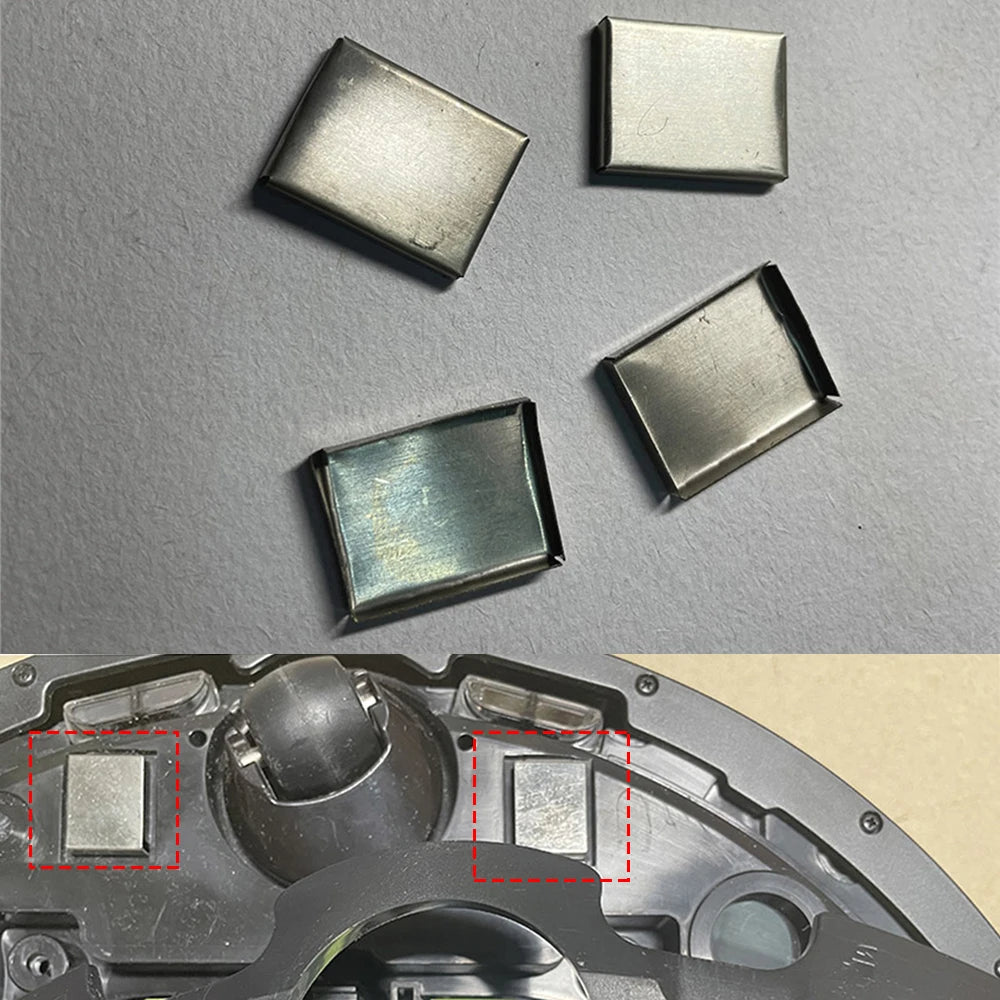 4 PCS Robot Charging Contact Pads for IRobot 500 600 700 800