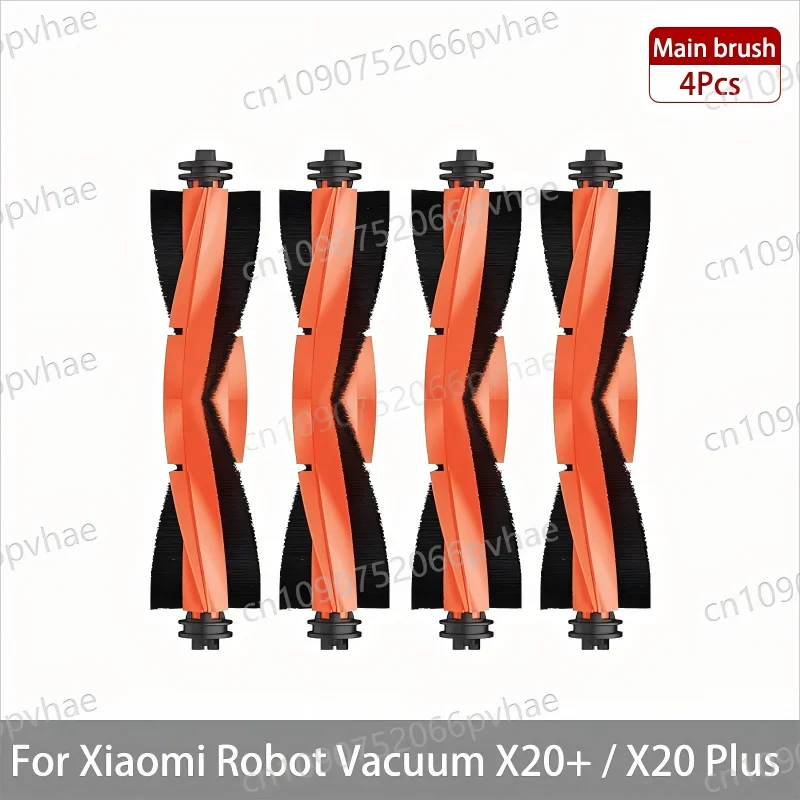 For Xiaomi Robot Vacuum X20+ / X20 Plus Parts Accessories Main Brush Side Brush Hepa Filter Mop Cloth Dust Bag Replacement Spare