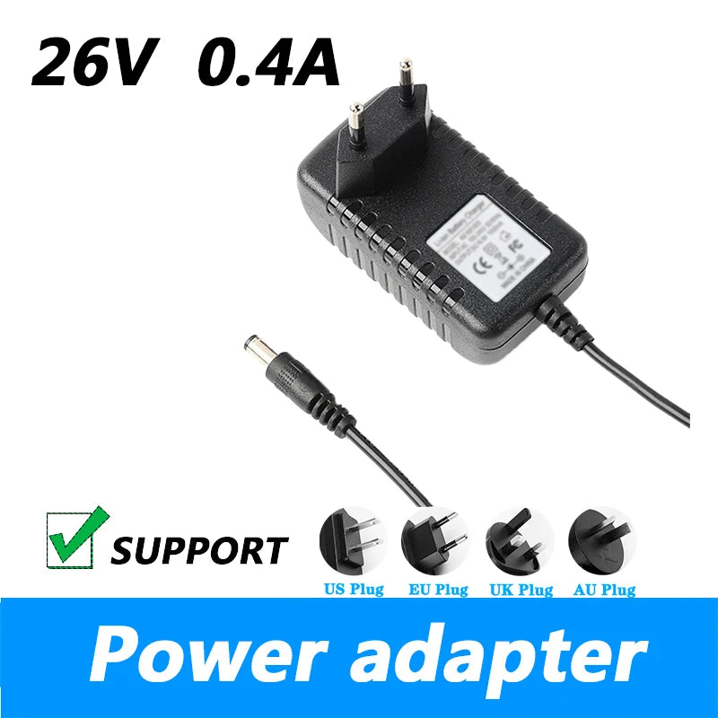 DC 26V 0.4A Vacuum Cleaner Power Adapter 10.4W Power Adapter