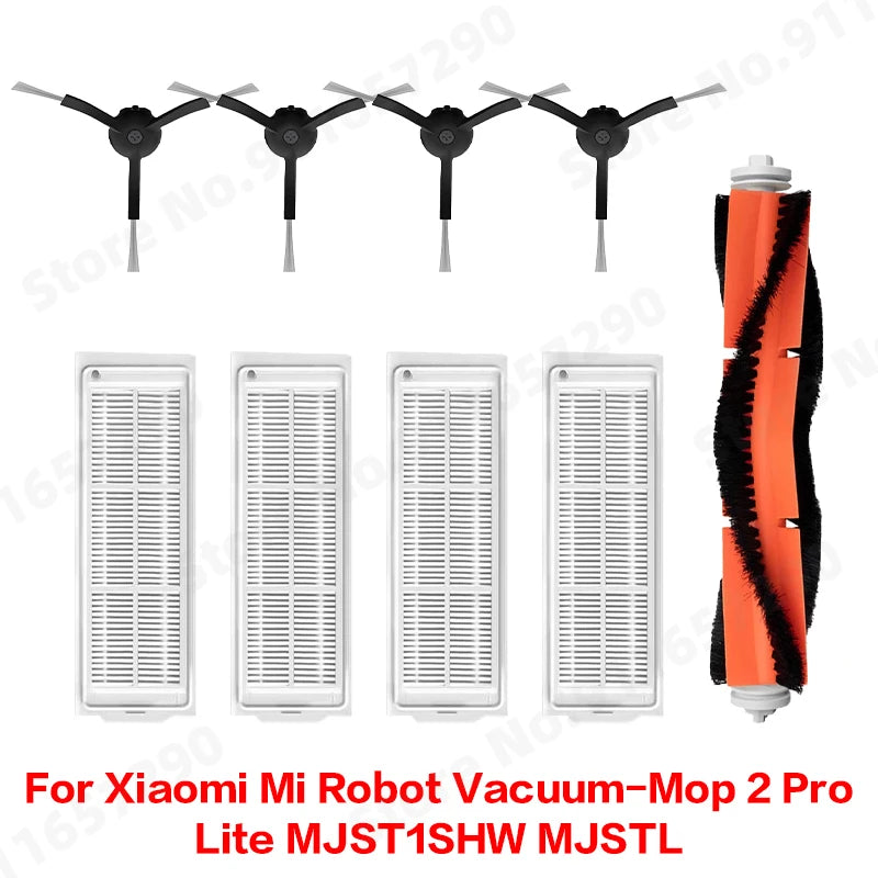 For Xiaomi Mi Robot Vacuum-Mop 2 Pro/Lite MJST1SHW MJSTL Side Main Brush Water Tank Dust Box Mop Cloth HEPA Filter Accessories