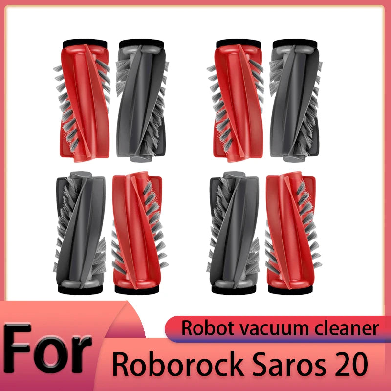 Roborock Saros 20 Robot Vacuum Cleaner Accessories Main Brush Side Brush HEPA Filter Mop Cloths Dust Bag Spare Parts