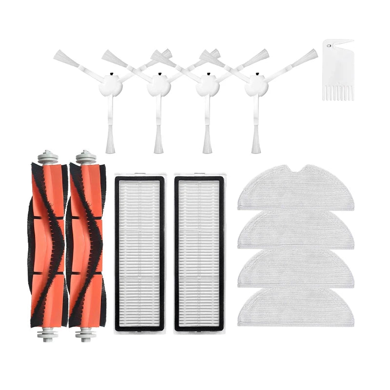 For Xiaomi Mijia 1C / STYTJ01ZHM T1 Dreame F9 Robot Vacuum Cleaner Hepa Filter Main Side Brush Mop Cloth Spare Part Accessories