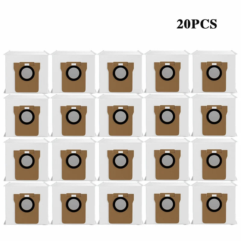 For Xiaomi Mijia M40 D110CN Robot Vacuum Spare Parts Main Side Brush Hepa Filter Mop Cloth Dust Bag Accessories Replacement