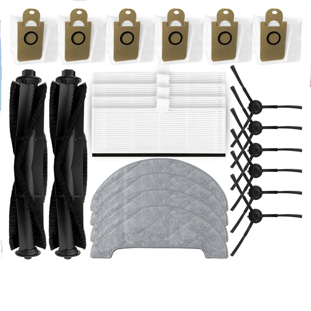 For Imou L11 Spare Part Main Brush Spin Edge Side Brush Hepa Filter Mop Rag Dust Bag Robot Vacuum Cleaner Accessories Kit