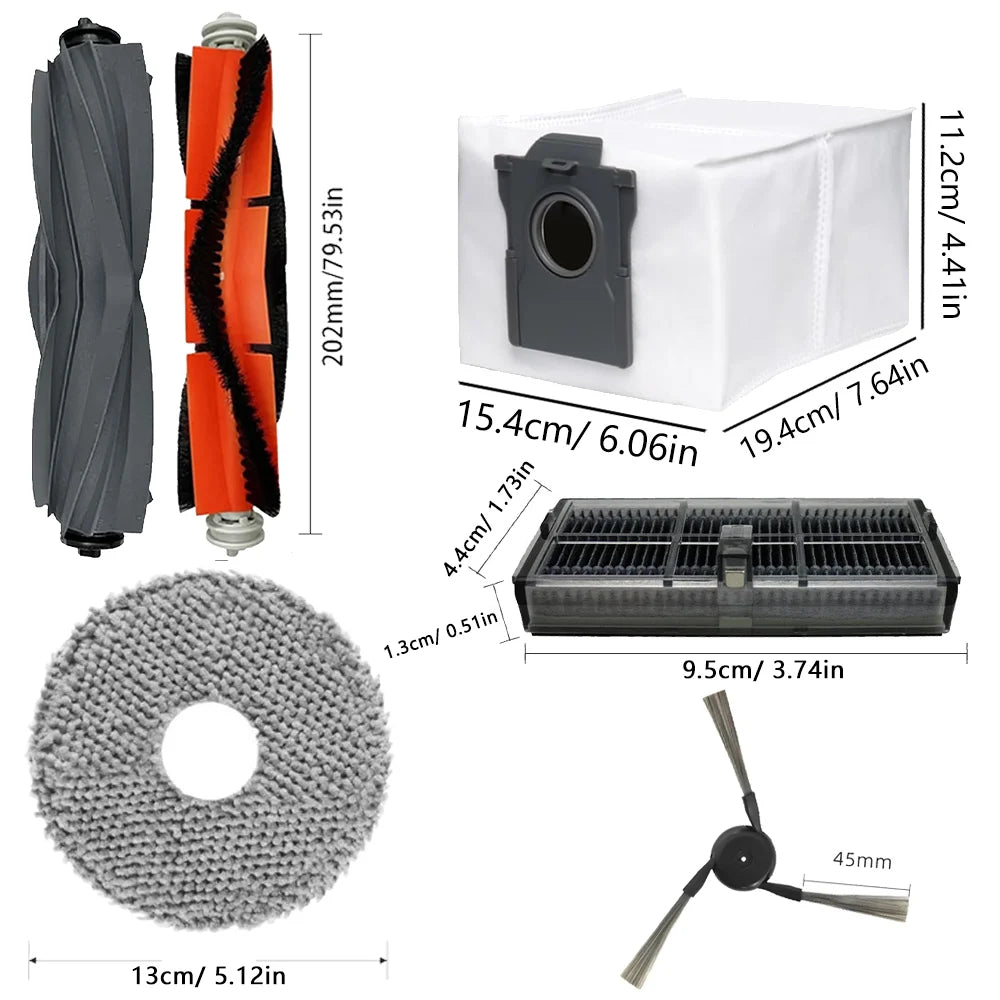 For Dreame L40 ultra / X40 Ultra Robot Vacuum Accessories Du