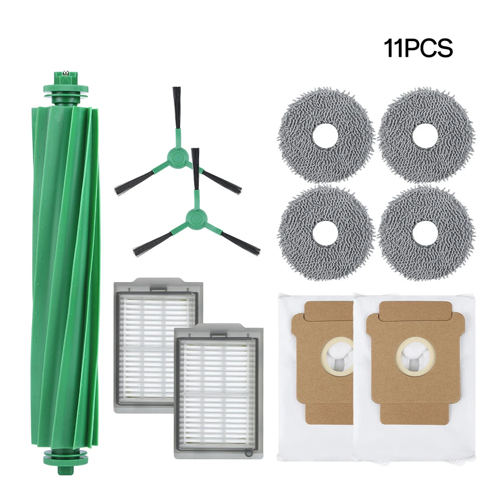 Compatible For IRobot Roomba Plus 405 / 505 Combo Main Roller Side Brush HEPA Filter Mop Cloth Dust Bag Robot Vacuum Accessories