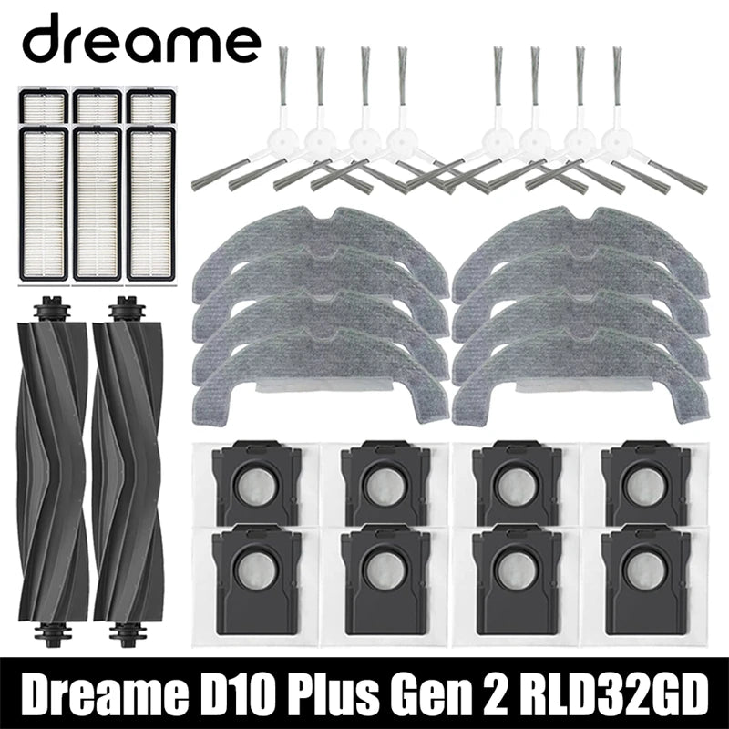 Dreame D10 Plus Gen 2 RLD32GD Robot Vacuum Cleaner Accessori