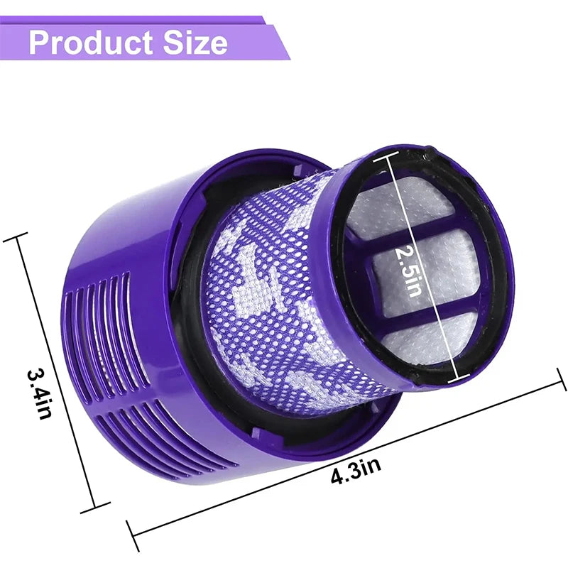 For Dyson V10 Filter Hepa Accessories Robot Vacuum Cleaner S
