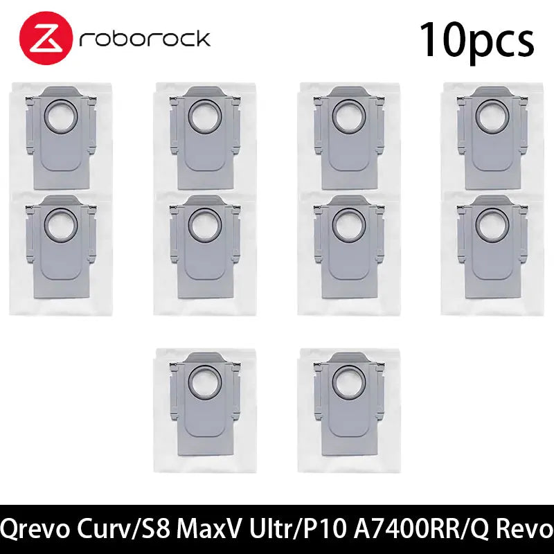 Roborock S8 MaxV Ultra / P10 A7400RR / Q Revo / Qrevo Pro / Qrevo MaxV / Qrevo S / Qrevo Plus Robot Vacuum Dust Bags Accessories