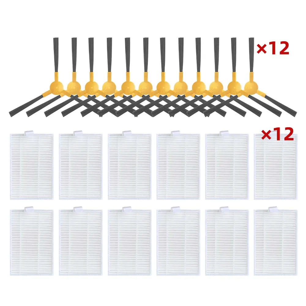 Compatible For ABIR X8 Robot Vacuum Cleaner Side Brush Hepa Filter Accessories Replacement Attachment Spare Parts Kit