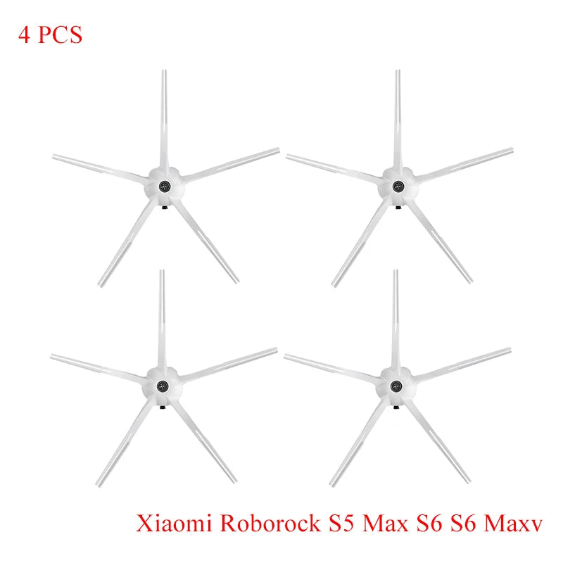 For Xiaomi Roborock S5 Max S6 Maxv Vacuum Cleaner Replacement Kit Roller Brush HEPA Filter Mop Cloth Accessories Spare Parts