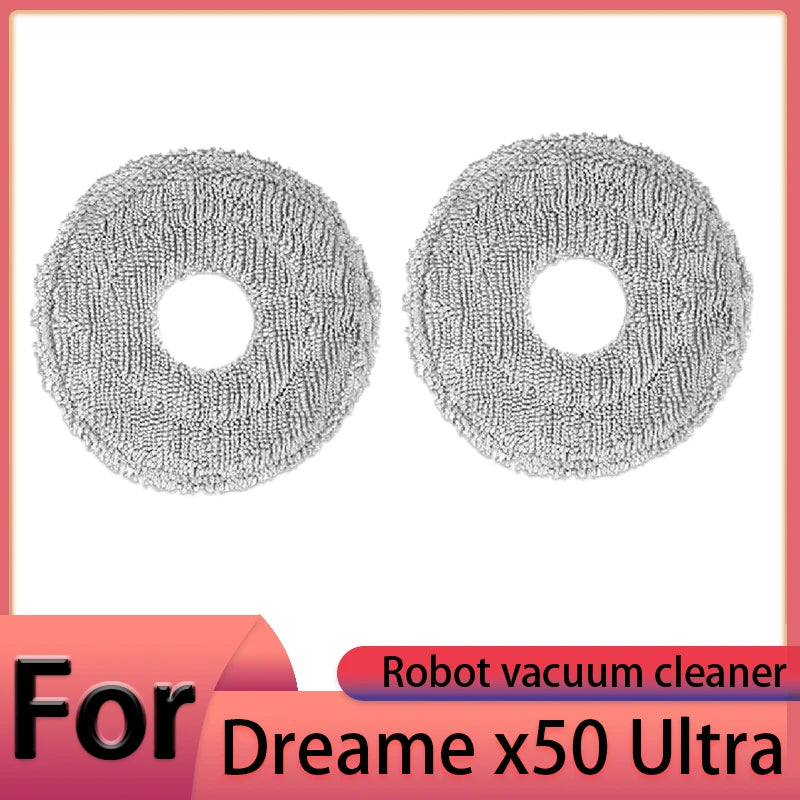 Dreame X50 Ultra Robot Vacuum Cleaner Accessories Main Brush Side Brush HEPA Filter Mop Cloths Dust Bag Spare Parts