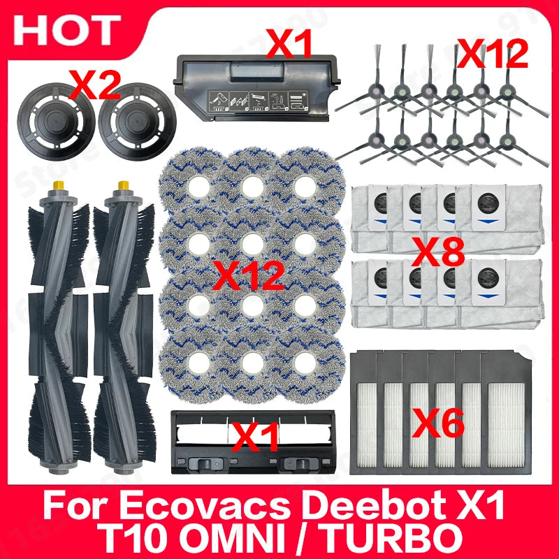For Ecovacs Deebot X1/ T10 OMNI / TURBO Spare Parts Mop Dust