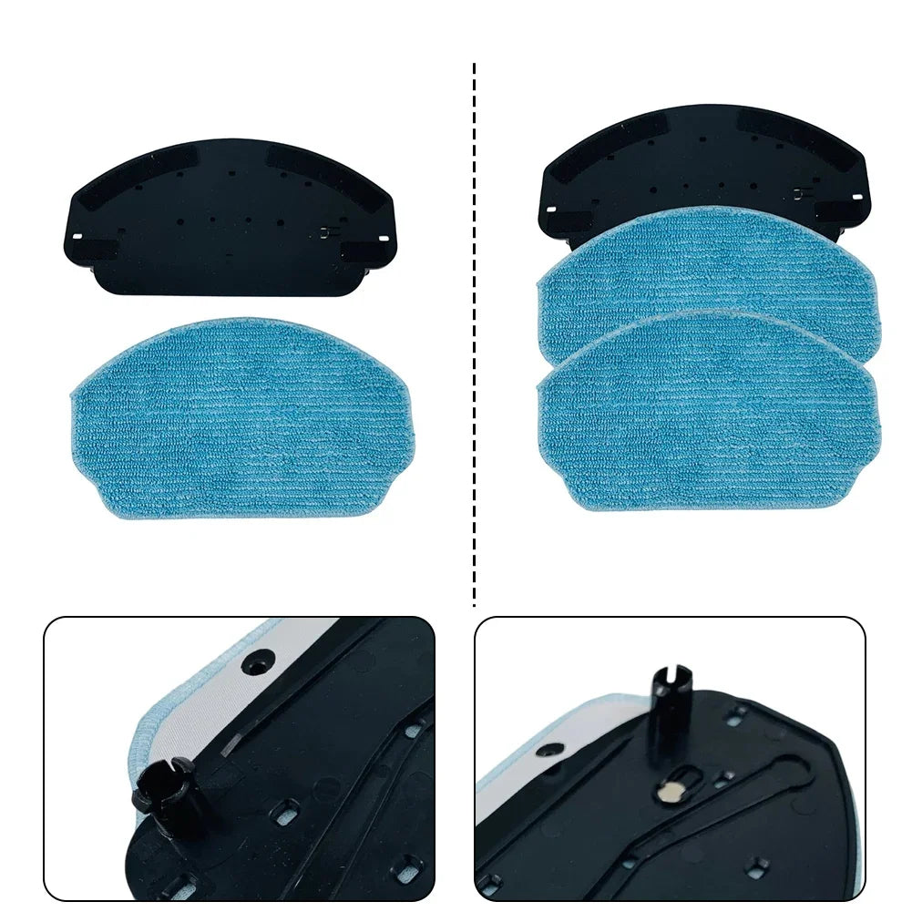 Mop Bracket Mop Pads Kit For Conga M10 For UMMUND BR151 Robo