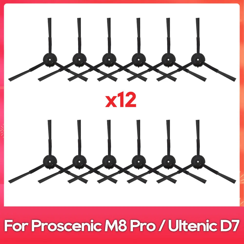 Fit For ( Proscenic M8 Pro / Ultenic D7 ) Part Accessories Main Side Brush Hepa Filter Mop Dust Bag Robot Vacuum Cleaner Kit