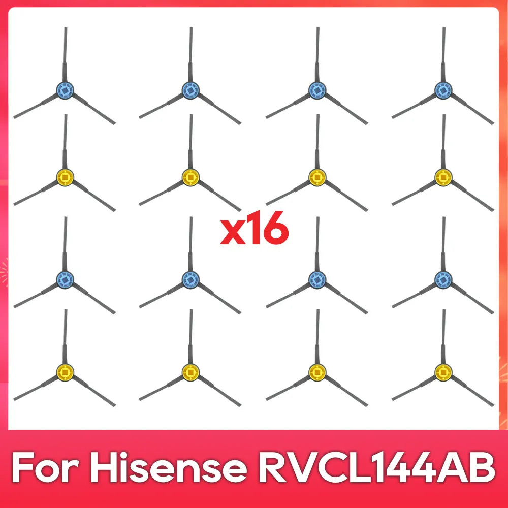 Fit For Hisense RVCL144AB Part Accessories Main Side Brush Filter Mop Robot Vacuum Cleaner Kit