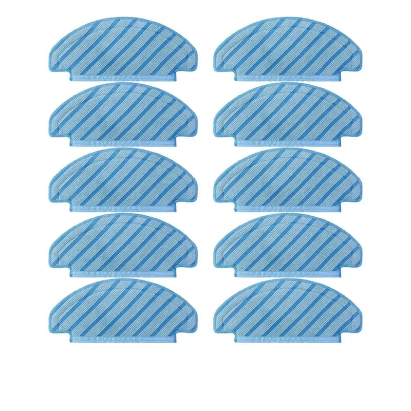 Washable Cloth Mop Pads For Ecovacs Deebot Ozmo T8 AIVI/T8 Max/ T8/ T9/ T9 AIVI /N8 Pro Plus/ N8 Pro/Yeedi Vac Robot Vacuum