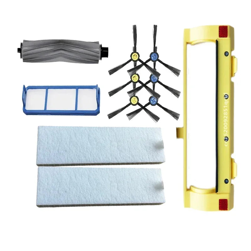 Robot Cleaner Main Roller Brush Cover Side Brush HEPA Filter Mop Cloth for ZACO Ilife A10s L100 A10 Robot Vacuum Cleaner Parts