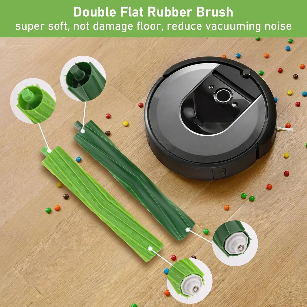 For IRobot Roomba I1 i1+ I3 i3+ I4 i4+ I6 i6+ I7 i7+ I8 i8+/