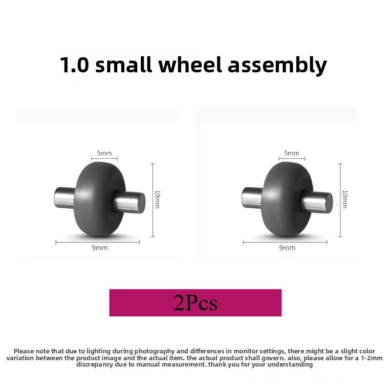 2/4PCS Floor Scrubber Machine Replacement Vacuum Wheels Motorized Heads Little Shaft for Xiaomi Dreame H12/H13/H20/M13S