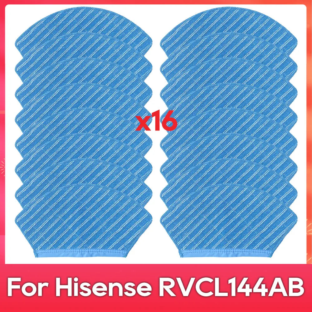Fit For Hisense RVCL144AB Part Accessories Main Side Brush Filter Mop Robot Vacuum Cleaner Kit