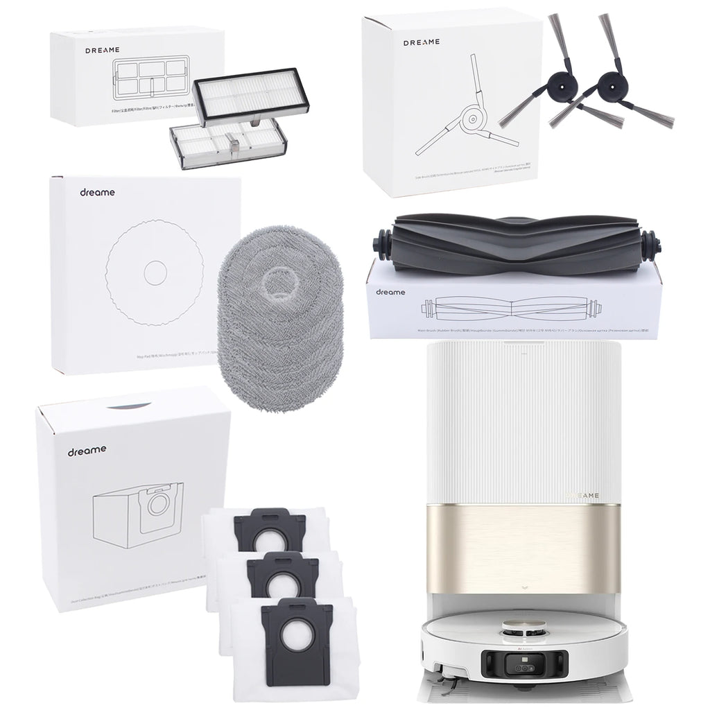 Optional Original Dreame X40 Ultra Robot Vacuum Accessories 