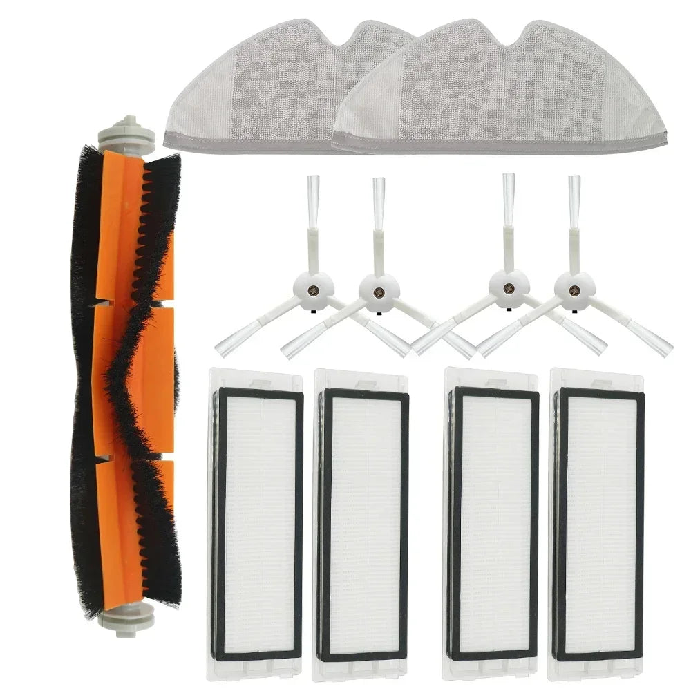 HEPA Filter Main Brush for Xiaomi MI Robot 2 Roborock S50 S51 T4 P5 T6 T7 PRO S5 Max Vacuum Cleaner Parts SDJQR01RR SDJQR02RR