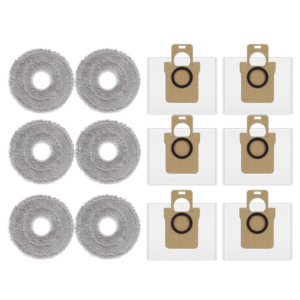 For Xiaomi Mijia 5C 5 5Pro OV31GL OV42CN OV21GL M30S Robot Vacuum Mop Cloths Dust Bag Accessories Washable Replacement Part