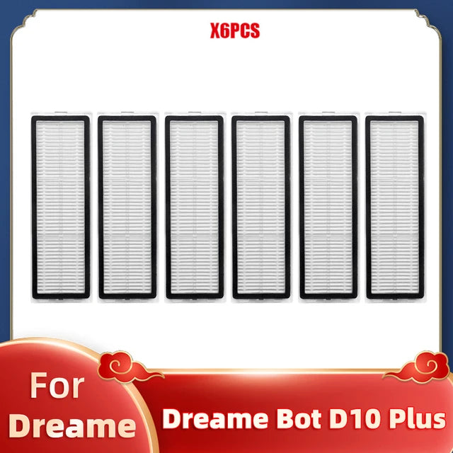 Replacement For Xiaomi Dreame Bot D10 Plus RLS3D Robot Vacuum Cleaner Main Brush Side Brush Hepa Filter Mop Dust Bag Spare Parts
