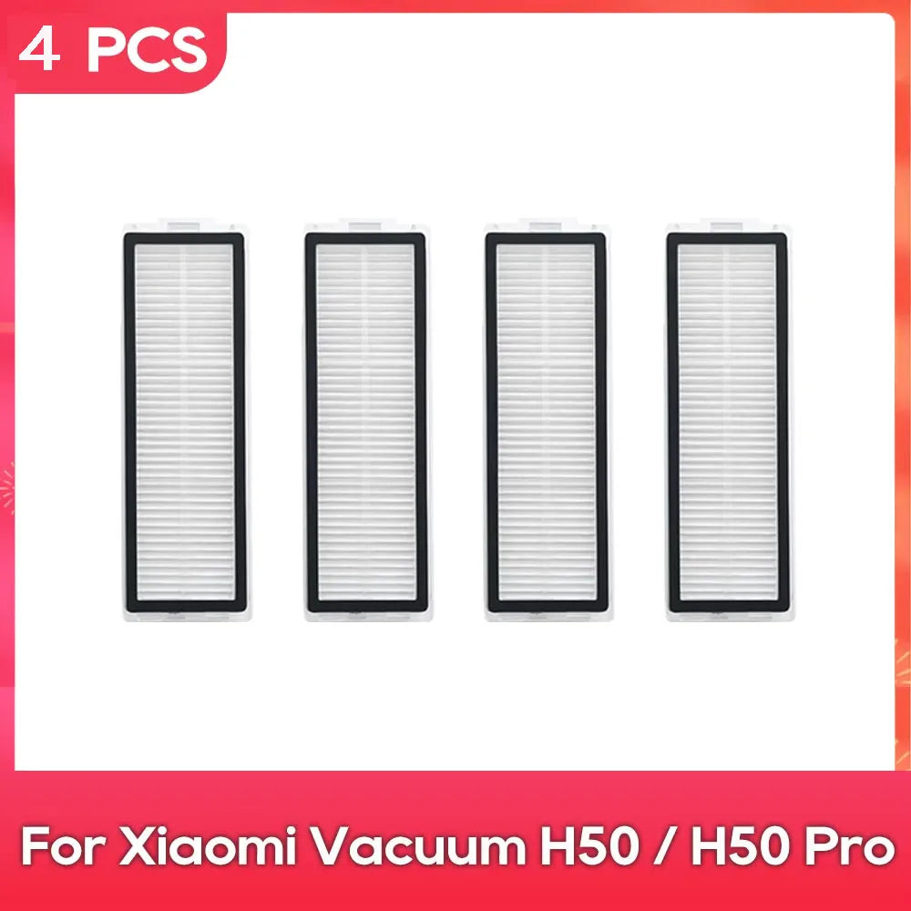 Compatible with ( Xiaomi Robot Vacuum H50 / H50 Pro ) Main Side Brush Filter Mop Dust Bag Parts Accessories Replacement