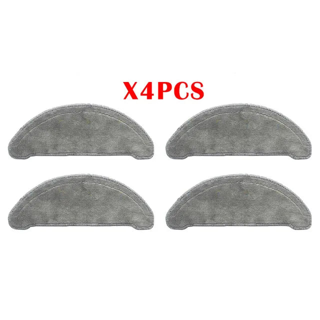 For Roidmi Eve Plus SDJ01RM Robotic Vacuum Cleaner Spare Parts Mop Cloth Hepa Filter Main Brush Side Brush Dust Bag Accessories