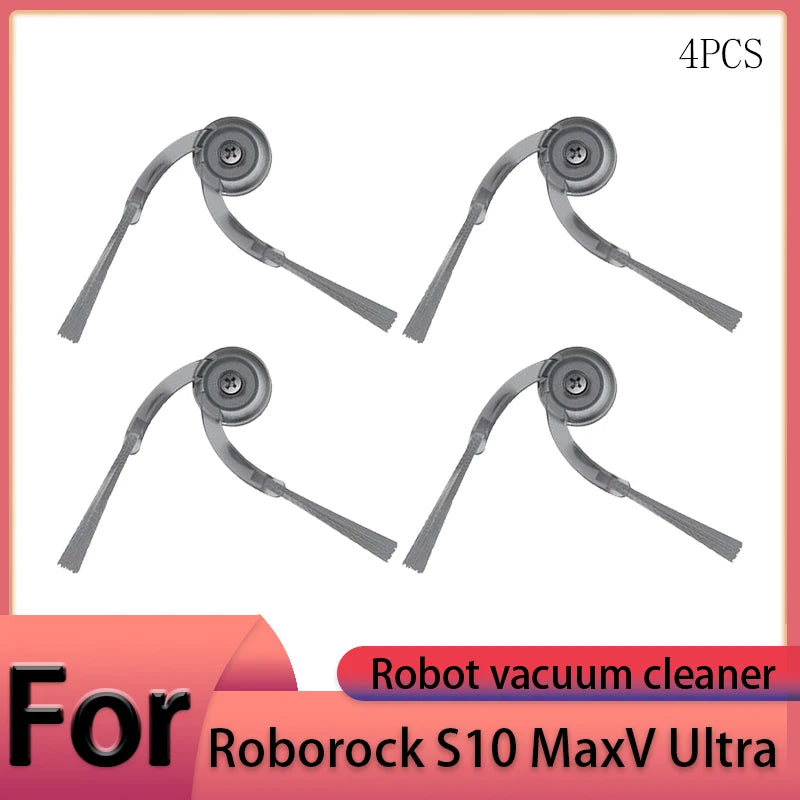 Roborock S10 MaxV Ultra Robot Vacuum Cleaner Accessories Main Brush Side Brush HEPA Filter Mop Cloths Dust Bag Spare Par