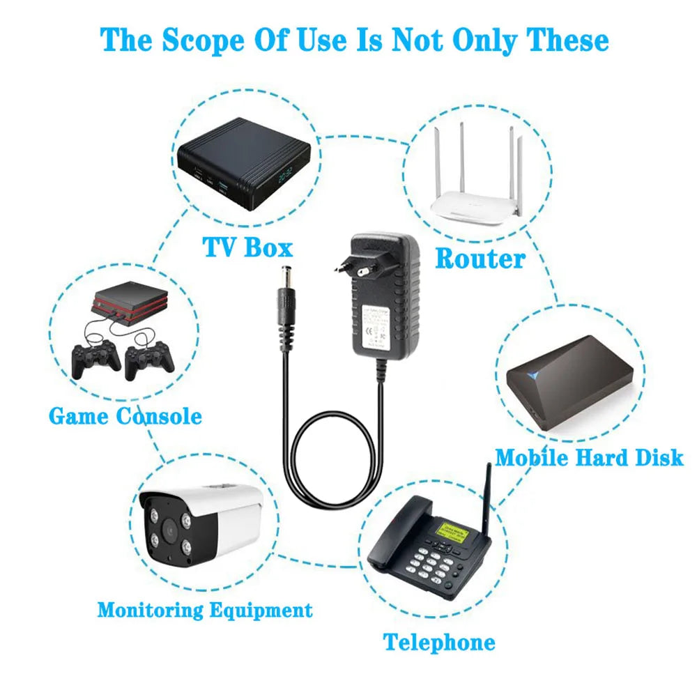 28V 30V 31V 32V 0.5A 1A Power Adapter Sweeper Speaker Audio 