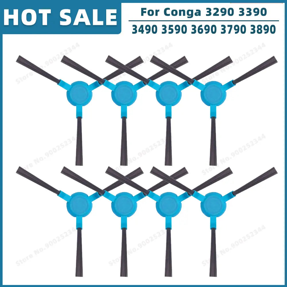 Compatible For Cecotec Conga 3290 3390 3490 3590 3690 3790 3890 Ultra Titanium Vital Parts Main Side brush Hepa Filter Mop Rag