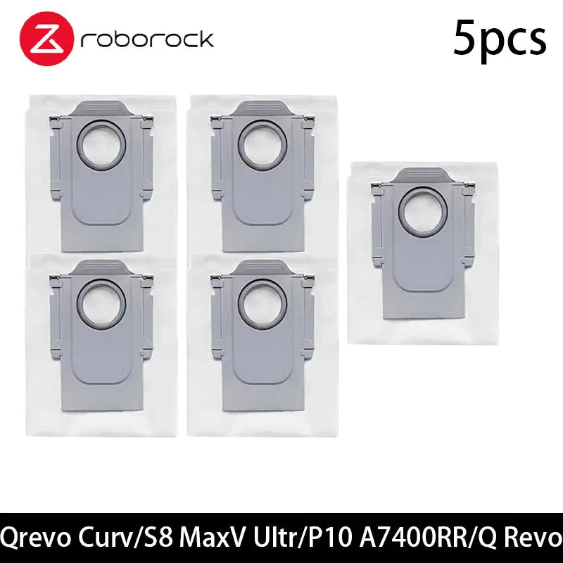 Roborock S8 MaxV Ultra / P10 A7400RR / Q Revo / Qrevo Pro / Qrevo MaxV / Qrevo S / Qrevo Plus Robot Vacuum Dust Bags Accessories