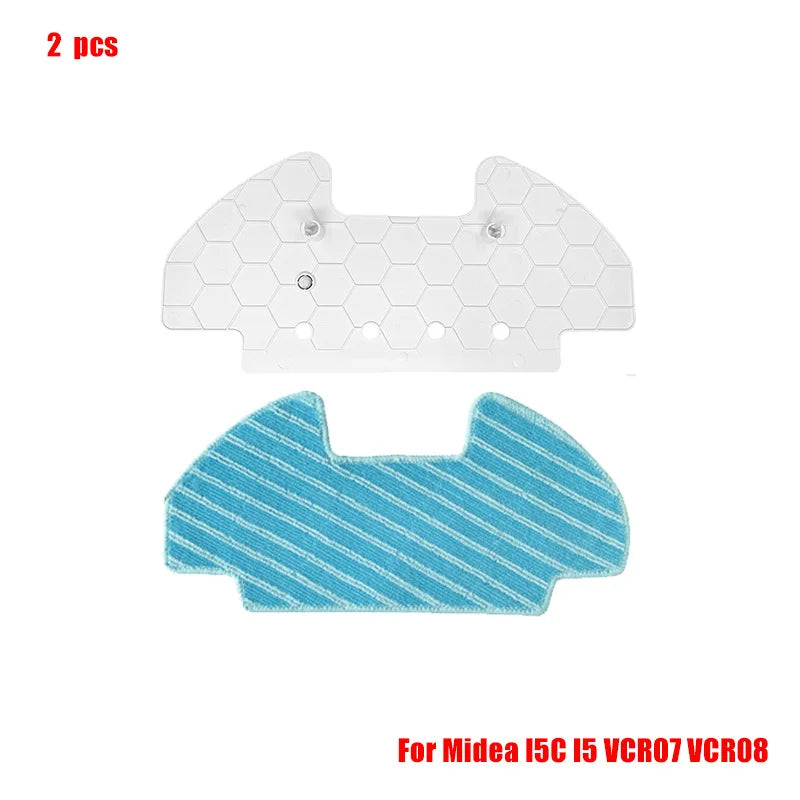 For Midea I5 I5C VCR07 VCR08 Robot Vacuum Cleaner Midea I5C Spare Parts Roller Brush Mop Bracket Dust Box Water Tank Accessories