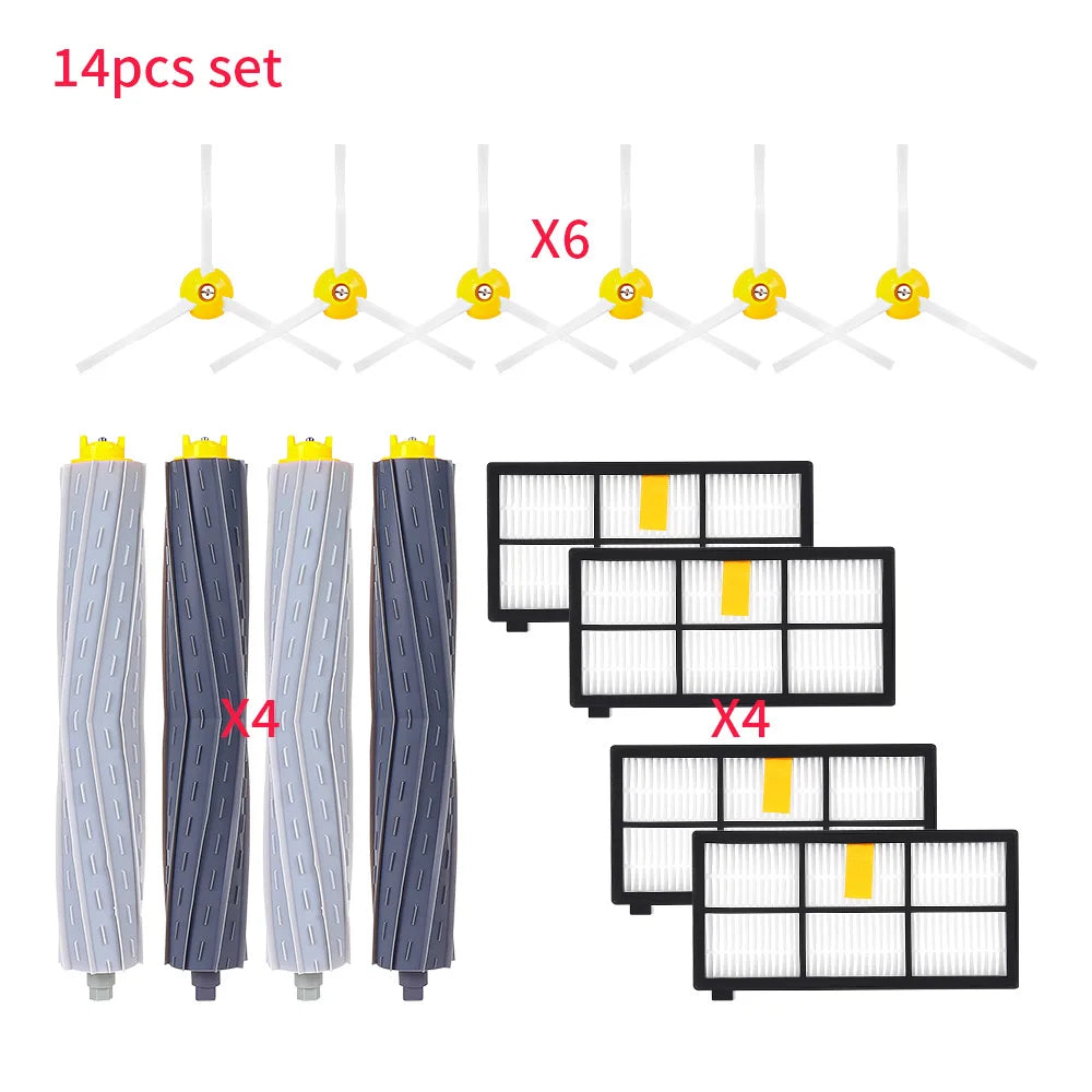 Vacuum Accessories For iRobot Roomba 800 900 Series 865 870 875 880 890 960 966 980 990 Robot Side Main Brush Hepa Filter Parts