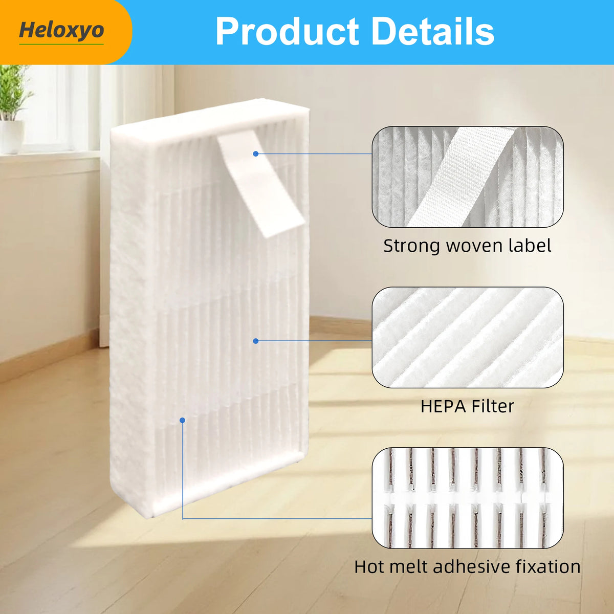 For ILife HEPA Filter V5 V5s V3 V3S V5S V50 Pro V55 X5 Robot
