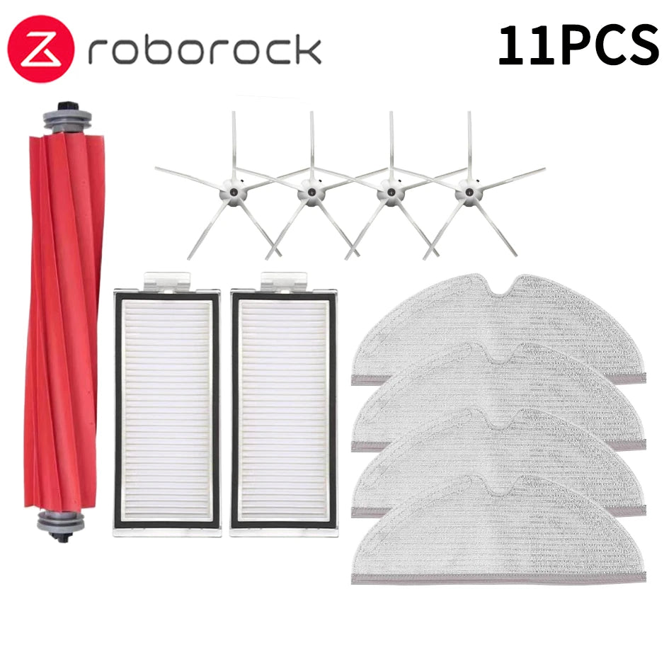 Roborock Q7 Max / Q7 Max+ / Q7 Plus / T8 HEPA Filter Robot Vacuum Cleaner Spare Parts Main Side Brush Mop Cloth Dust Bag