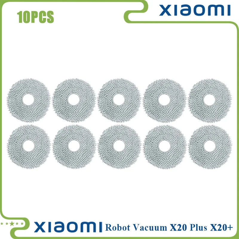 For Xiaomi Robot Vacuum X20 Plus / X20+ Replacement Parts Accessories Main Side Brush Hepa Filter Mop Cloth Dust Bag