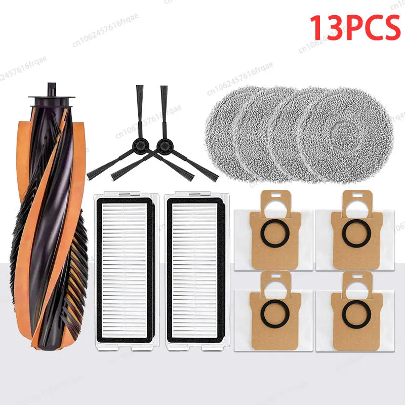 For JONR P20 PRO / T5 Pro Robot Vacuum Cleaner Accessories Main Side Brush Hepa Filter Mop Cloth Dust Bag Replacement Spare Part
