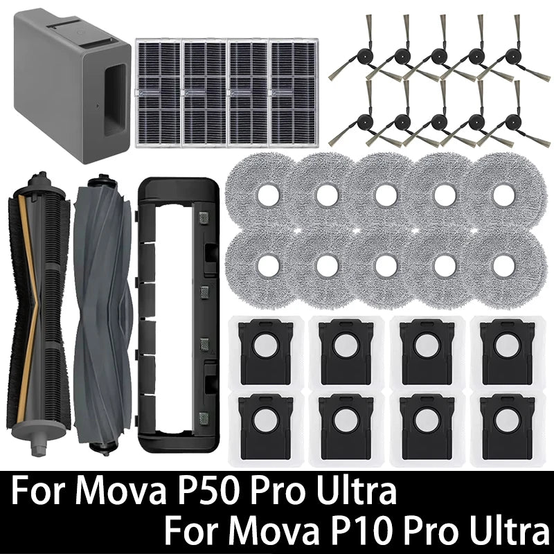 For Mova P50 Pro Ultra / Mova P10 Pro Ultra Robot Vacuum Spa