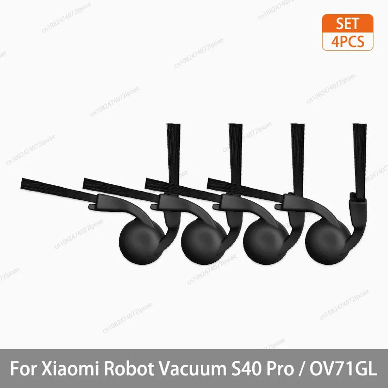 For Xiaomi S40 Pro / OV71GL Robot Vacuum Cleaner Parts Accessories Main Brush Side Brush Hepa Filter Mop Cloth Replacement Spare