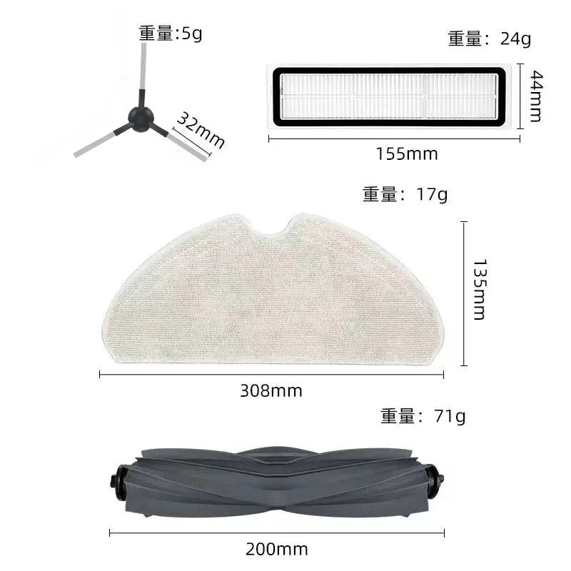 Dreame D9 Max Gen 2 Dreame D10s Pro Robot Vacuum Accessories
