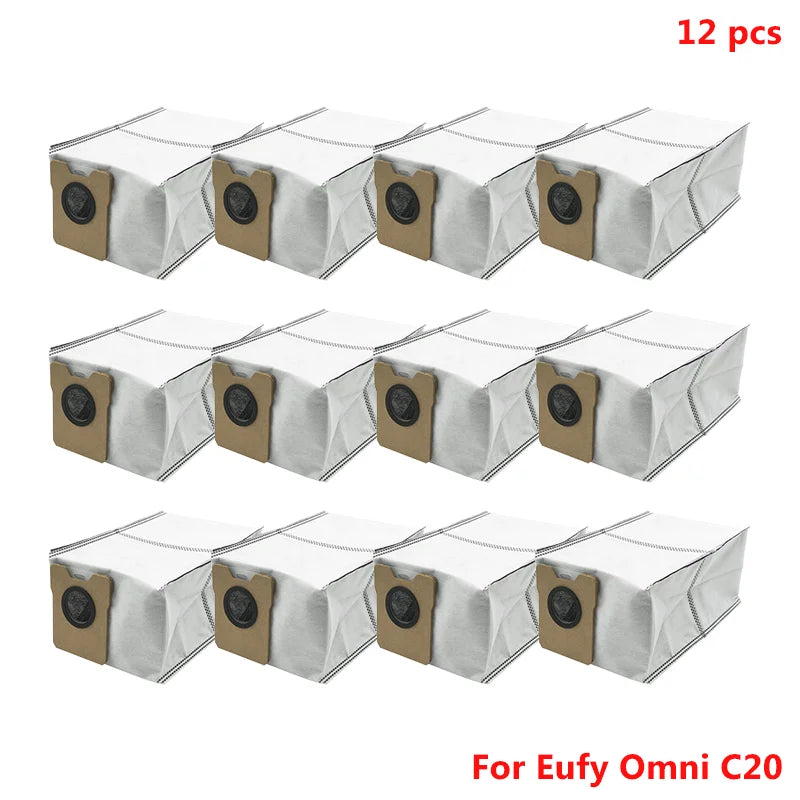 Fit For Eufy Omni C20 Robot Spare Vacuum Cleaner Accessories Main Side Brush Filter Mop Cloth Dust Bag Replacement Spare Parts