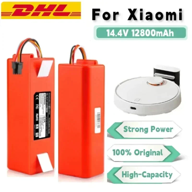 14.4V BRR-2P4S-5200S Robotic Vacuum Cleaner Battery For Xiao