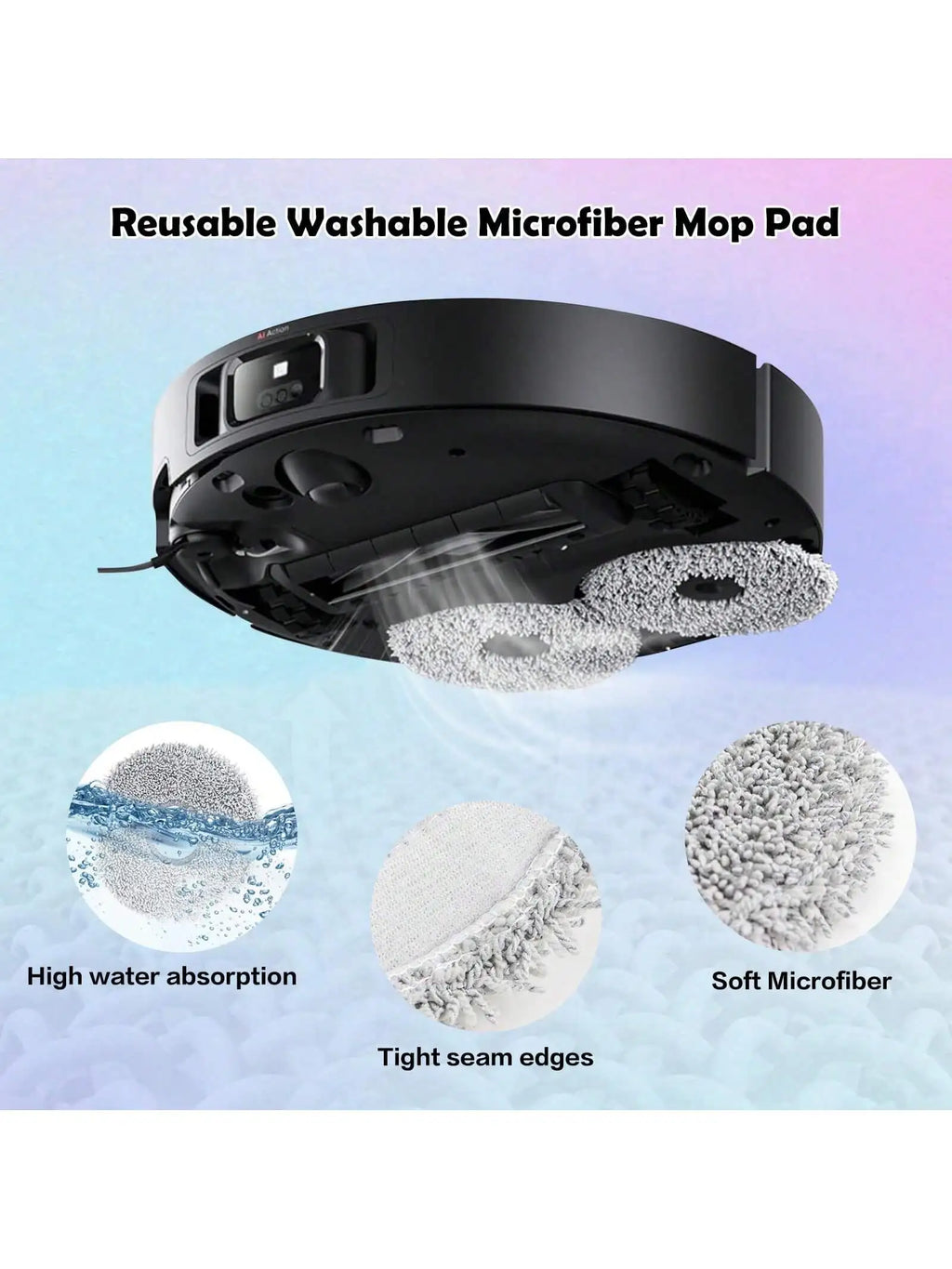 Mop Cloth For Dreame L20 Ultra / L30 Ultra / X20 Pro L10s Pr